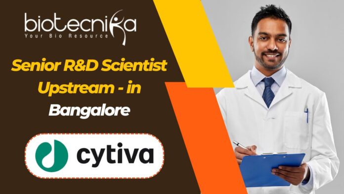 Senior R&D Scientist Upstream