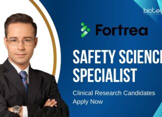 Fortrea - Safety Science Specialist, Clinical Research Candidates Apply Now