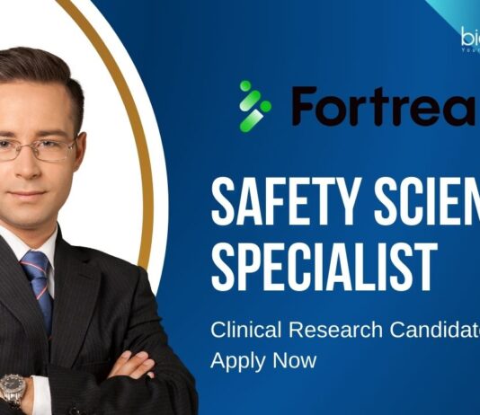 Fortrea - Safety Science Specialist, Clinical Research Candidates Apply Now