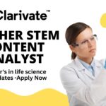 Fresher STEM Content Analyst at Clarivate, Master's in life science candidates -Apply Now