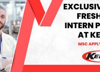 Freshers Microbiology Intern Post at Kemin