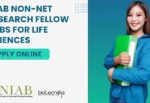 NIAB Non-NET Research Fellow Jobs