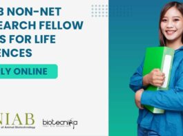 NIAB Non-NET Research Fellow Jobs