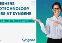 Freshers Biotechnology Jobs at Syngene