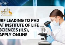 JRF Leading to PhD at Institute of Life Sciences (ILS), Apply Online ILS JRF Biotechnology Job Opening
