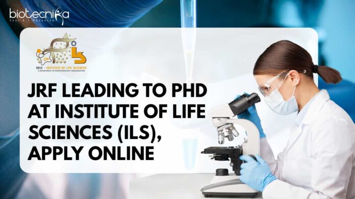 ILS JRF Biotechnology Job Opening