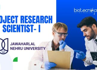 JNU ICMR Funded Project Research Scientist Job, Apply Now JNU Project Research Scientist-I Recruitment– Ph.D. Life Sciences Apply Now!