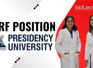 JRF Position at Presidency University, Kolkata| MSc Biotech Apply Now!