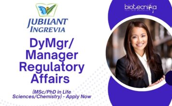Jubilant Ingrevia Limited Life Sciences Jobs – Apply Now Jubilant Ingrevia Limited - Dy MgrManager - Regulatory Affairs (MScPhD in Life SciencesChemistry) - Apply Now