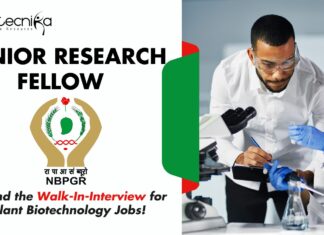 ICAR-NBPGR Junior Research Fellow Vacancy 2025