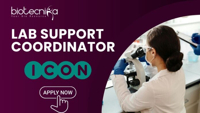 Lab Support Coordinator Job at ICON plc – BSc Life Science Candidates Apply Now!