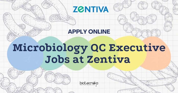 Microbiology QC Executive Jobs