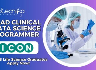 Lead Clinical Data Science Programmer Job at ICON- BS/MS Life Science Graduates Apply Now!