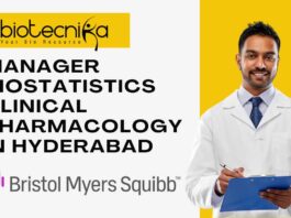 Bristol Myers Squibb Biostatistics Jobs - Apply Now!!