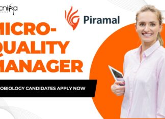 Micro- Quality Manager at Piramal Pharma Limited, Microbiology candidates Apply Now
