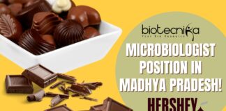 Microbiologist Position at Hershey India Mandideep_ - Apply Now!