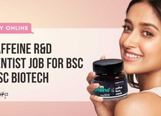 mCaffeine R&D Scientist Job