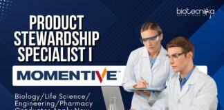 Momentive Product Stewardship Specialist I -BiologyLife ScienceEngineeringPharmacy Graduates Apply Now