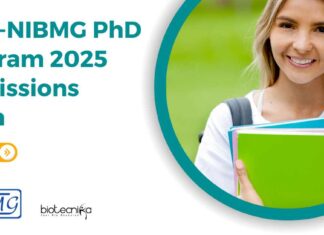 BRIC-NIBMG PhD Program 2025 Admissions