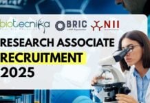 NII Research Associate Recruitment 2025 Apply Now!