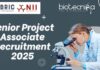 NII Senior Project Associate Recruitment 2025