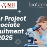 NII Senior Project Associate Recruitment 2025