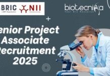 NII Senior Project Associate Recruitment 2025