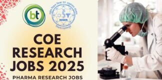 NIPER Hajipur CoE Research Jobs 2025 – Apply Now