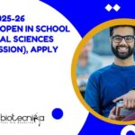 NISER PhD 2025-26 Admissions Open in School of Biological Sciences (Summer Session), Apply Online NISER PhD 2025-26 Admissions Open