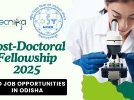 NISER Post-Doctoral Fellowship 2025 Apply by April 30