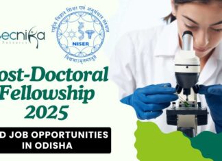 NISER Post-Doctoral Fellowship 2025 Apply by April 30