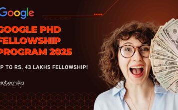 Google PhD Fellowship Program 2025 - Up To Rs. 43 Lakhs Fellowship!
