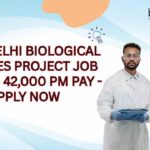 AIIMS Delhi Biological Sciences Project Job