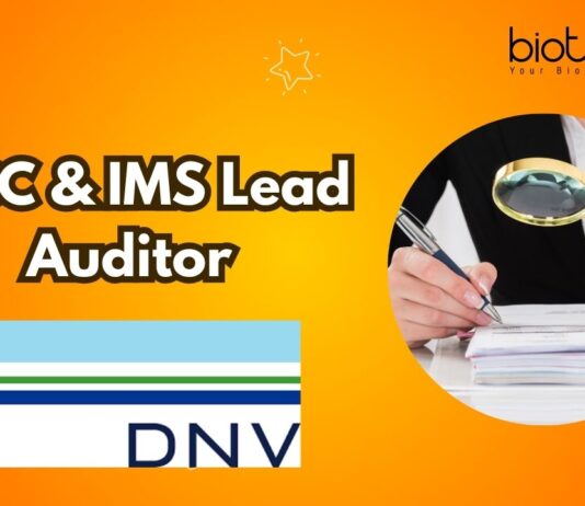 ISCC & IMS Lead Auditor