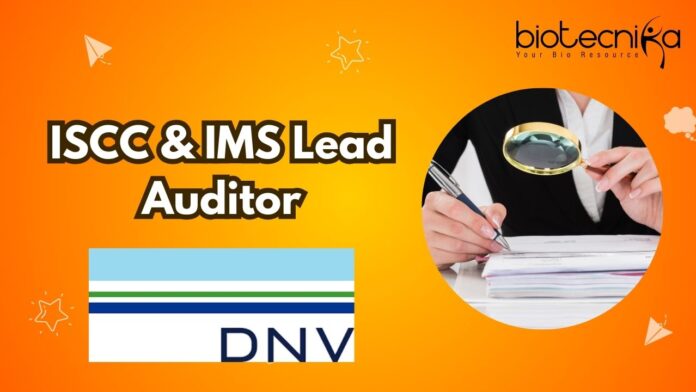 ISCC & IMS Lead Auditor
