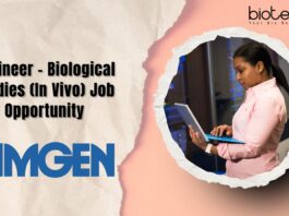 Engineer – Biological Studies (In Vivo) Job Opportunity