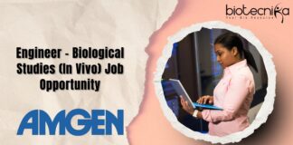 Engineer – Biological Studies (In Vivo) Job Opportunity