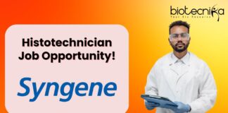 Histotechnician Job Opportunity!