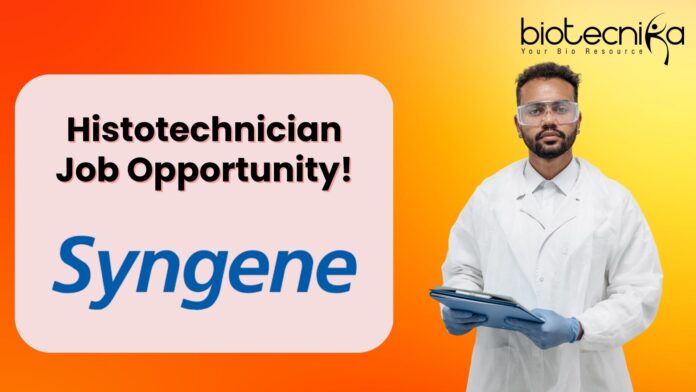 Histotechnician Job Opportunity!