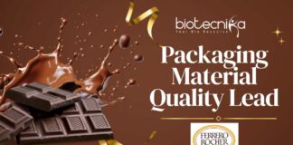 Packaging Material Quality Lead at Ferrero in Pune Apply Now!