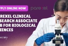 Parexel CRA Jobs For Biological Sciences