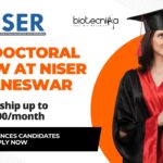 Post-Doctoral Fellow at NISER Bhubaneswar – PhD Life Sciences Candidates Apply Now, Fellowship up to ₹67,000/month Post-Doctoral Fellow at NISER Bhubaneswar - PhD Life Sciences Candidates Apply Now, Fellowship up to ₹67,000month