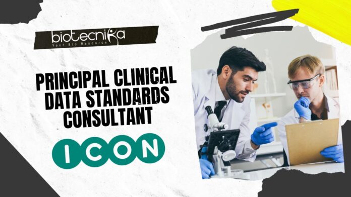 Principal Clinical Data Standards Consultant – Apply Now at ICON plc