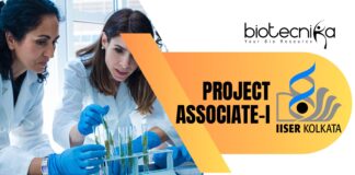 Project Associate-I Job at IISER Kolkata – Attend Walk-in-Interview!