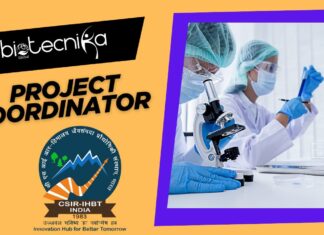 Project Coordinator Job at CSIR-IHBT –  MSc Biotech Apply Now!