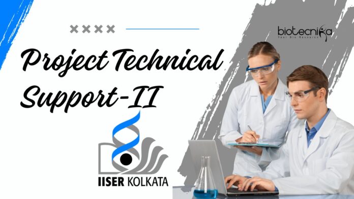 IISER Kolkata BSc Life Sciences Project Job Opening - Attend Walk-In