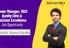 Senior Manager, R&D Quality Data & Decision Excellence Job Opportunity