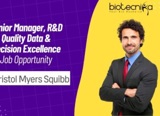 Senior Manager, R&D Quality Data & Decision Excellence Job Opportunity