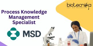MSD Life Sciences Specialist Job Opening - Apply Now