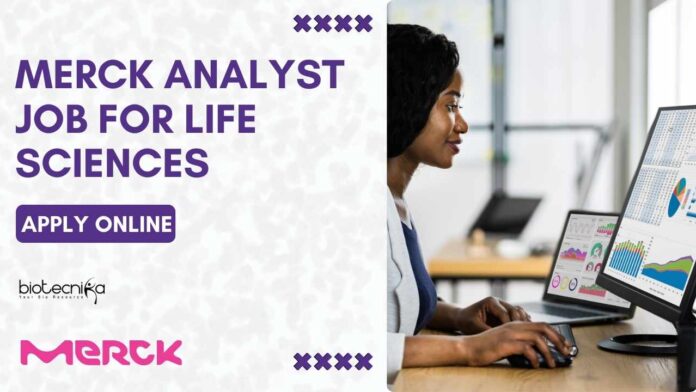 Merck Analyst Job For Life Sciences